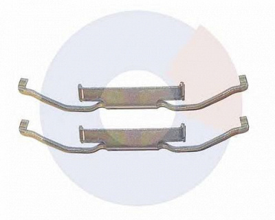 CARRAB BRAKE PARTS 2204 -  Комплектующие, колодки дискового тормоза
